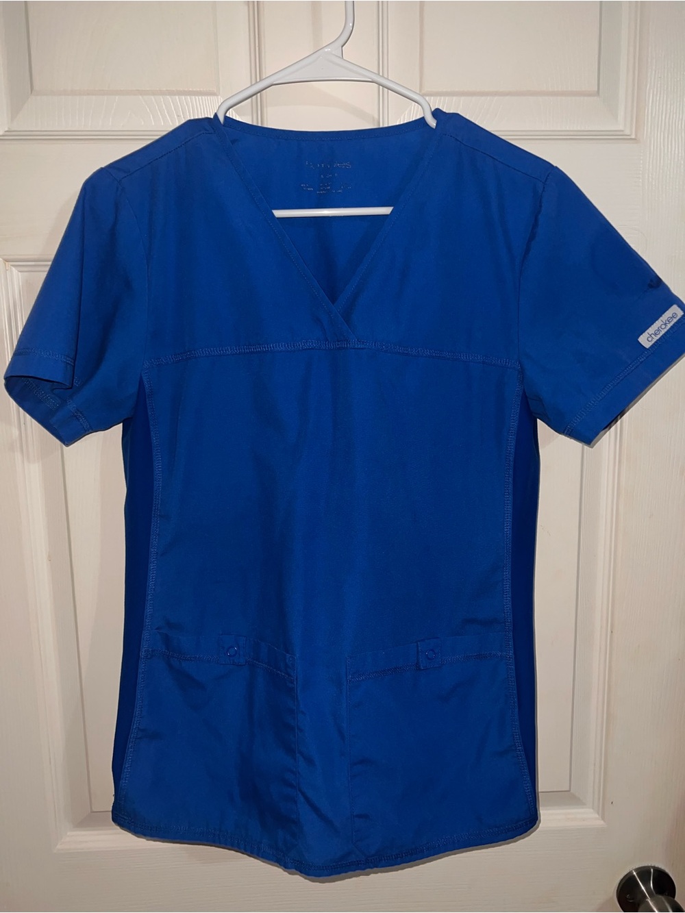 Cherokee Workwear Scrub Set Jogger Bottoms Small Top Small Petite Bottoms